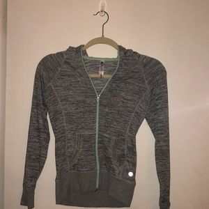 90 Degree by Reflex Gray Hoodie